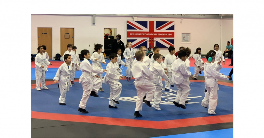 Ladybarn Primary School Taekwondo Students visit the National Taekwondo Centre