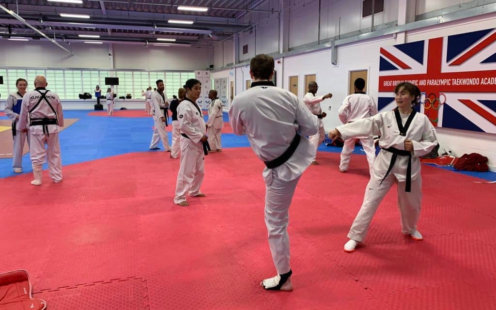 red 5th dan black belt