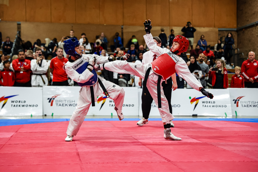 British Taekwondo Sport Performance Department’s Selection Competition Series - Event 1, May 2022. Photo courtesy of All Sports Photography