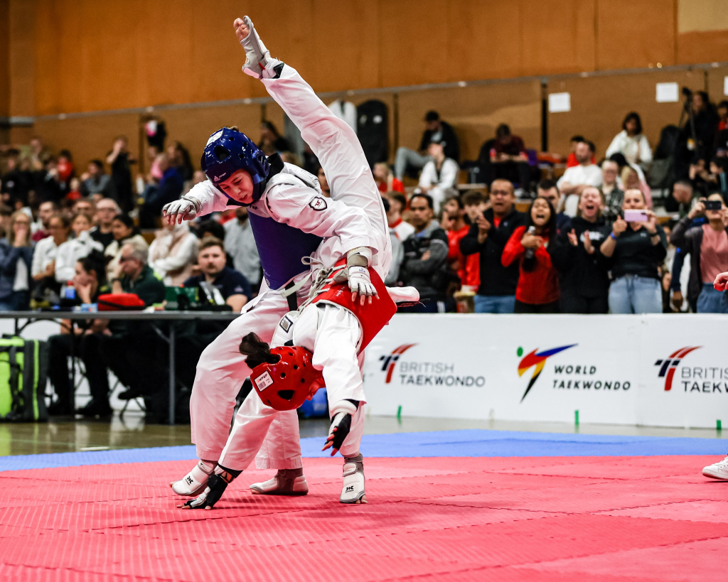 British Taekwondo Sport Performance Department’s Selection Competition Series - Event 1, May 2022. Photo courtesy of All Sports Photography