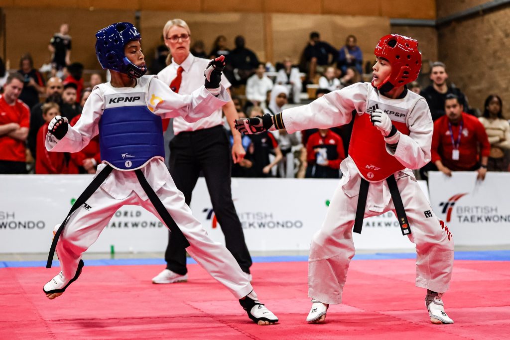 British Taekwondo Sport Performance Department’s Selection Competition Series - Event 1, May 2022. Photo courtesy of All Sports Photography