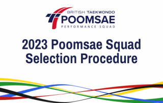 2023 Poomsae Squad Selection Procedure
