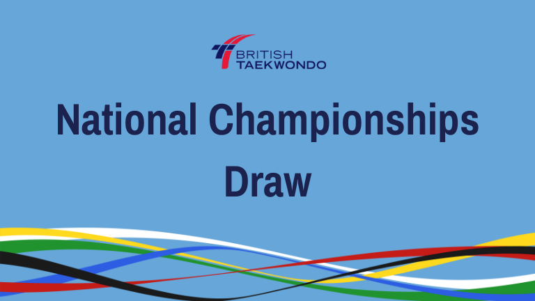 Draws for the 2022 British Taekwondo Sport National Championships