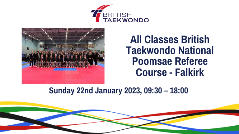 Poomsae Referee Course Scotland Website News Featured Image 2