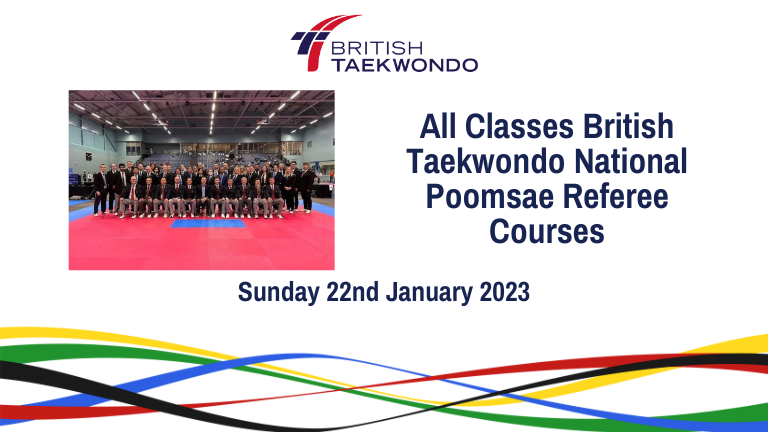 Poomsae Referee Course Website News Featured Image 1