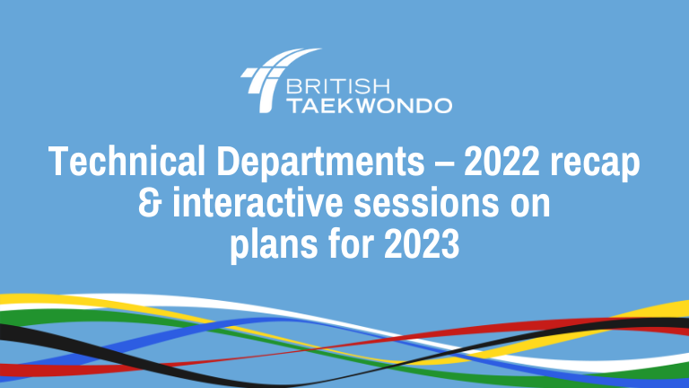 Technical Departments – 2022 recap interactive sessions on plans for 2023