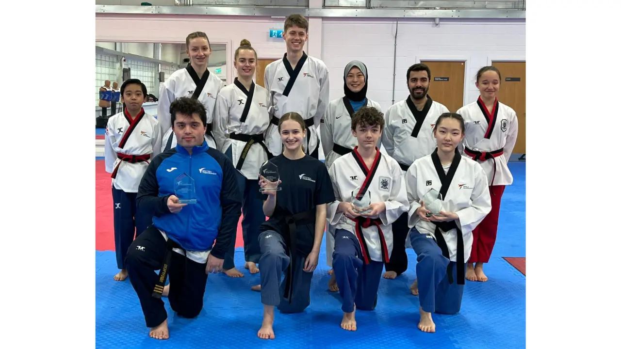 Poomsae at the GB National Taekwondo Centre in Manchester 3