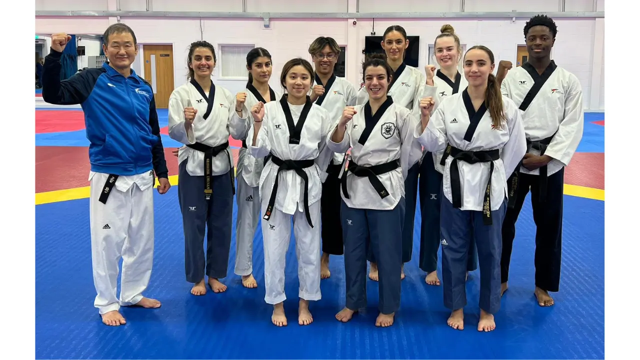 Poomsae at the GB National Taekwondo Centre in Manchester 5
