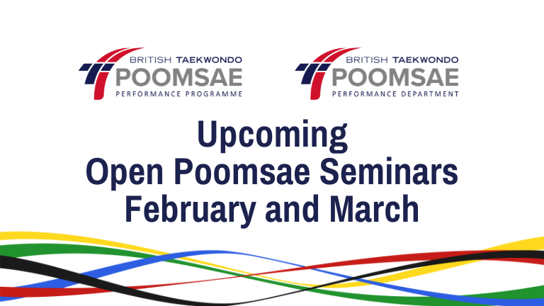 Upcoming Open Poomsae Seminars – February and March 1