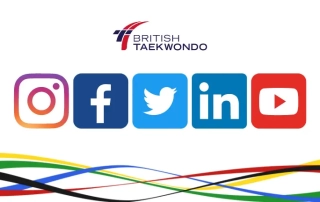 We’re active on Instagram, Facebook, Twitter, LinkedIn and YouTube. You can find links to our official accounts on social media on our LinkTree page. Please do like, comment, share and tag us on social media. As well as leaving comments and feedback here on the website. If you and your club are on social media, please do tag us where appropriate, and invite the British Taekwondo accounts to like and follow yours. If you have any news, events, updates, blog posts, vlogs, comments or suggestions please get in touch with Richard and Anna in the Marketing & Communications media@britishtaekwondo.org