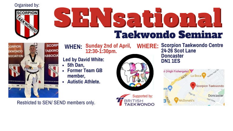 SENsational Taekwondo Website Event Featured Image