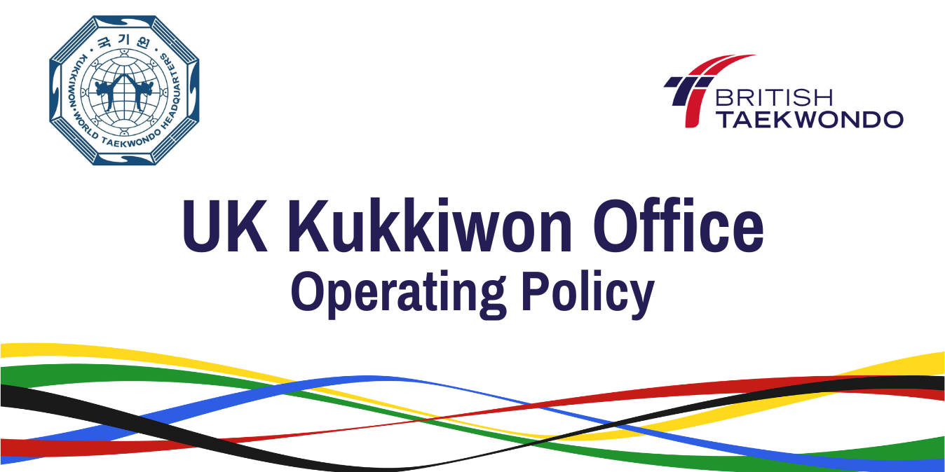 UK Kukkiwon Office Operating Policy