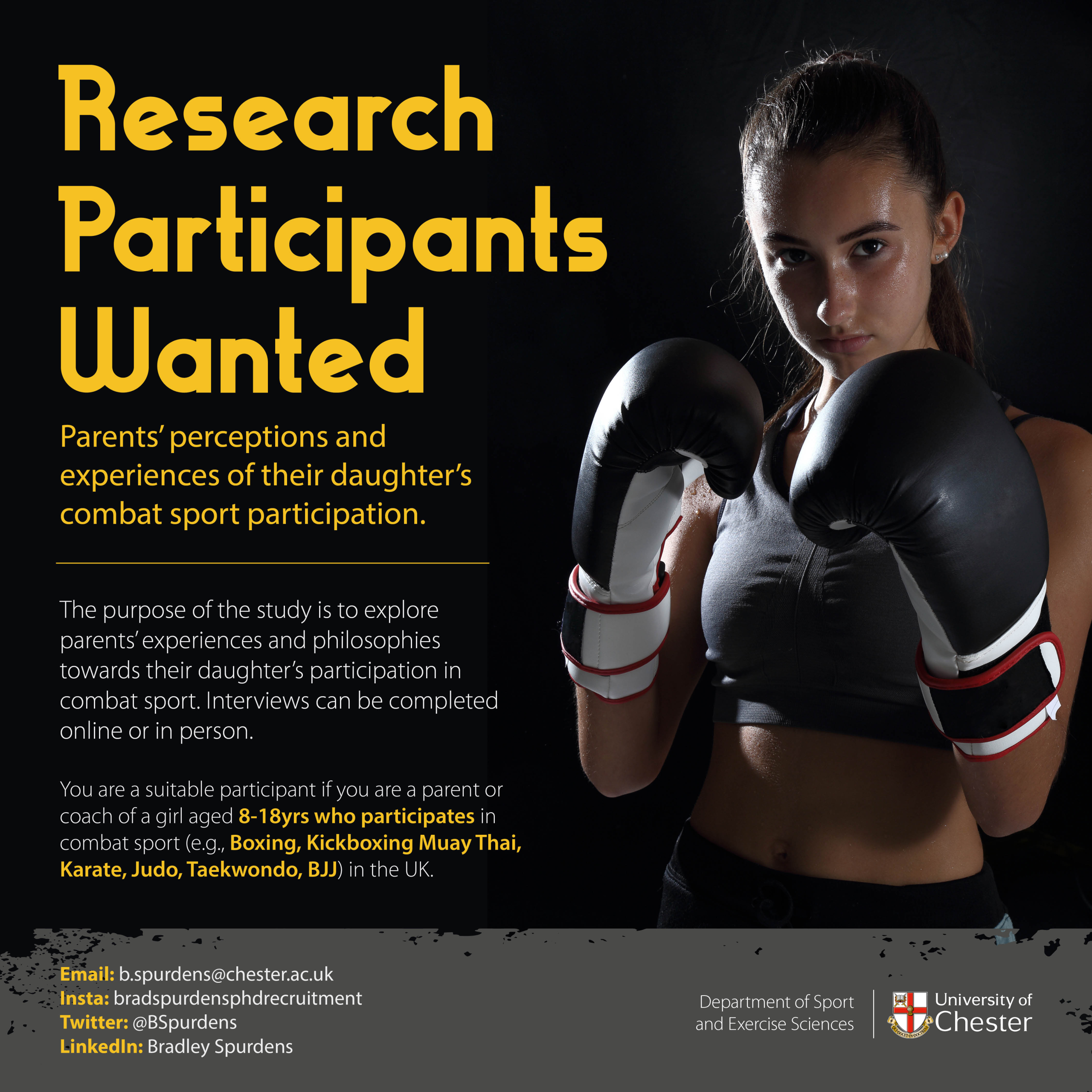 Parents’ perceptions of their daughters engagement in combat sports Parents' perceptions of their daughters engagement in combat sports