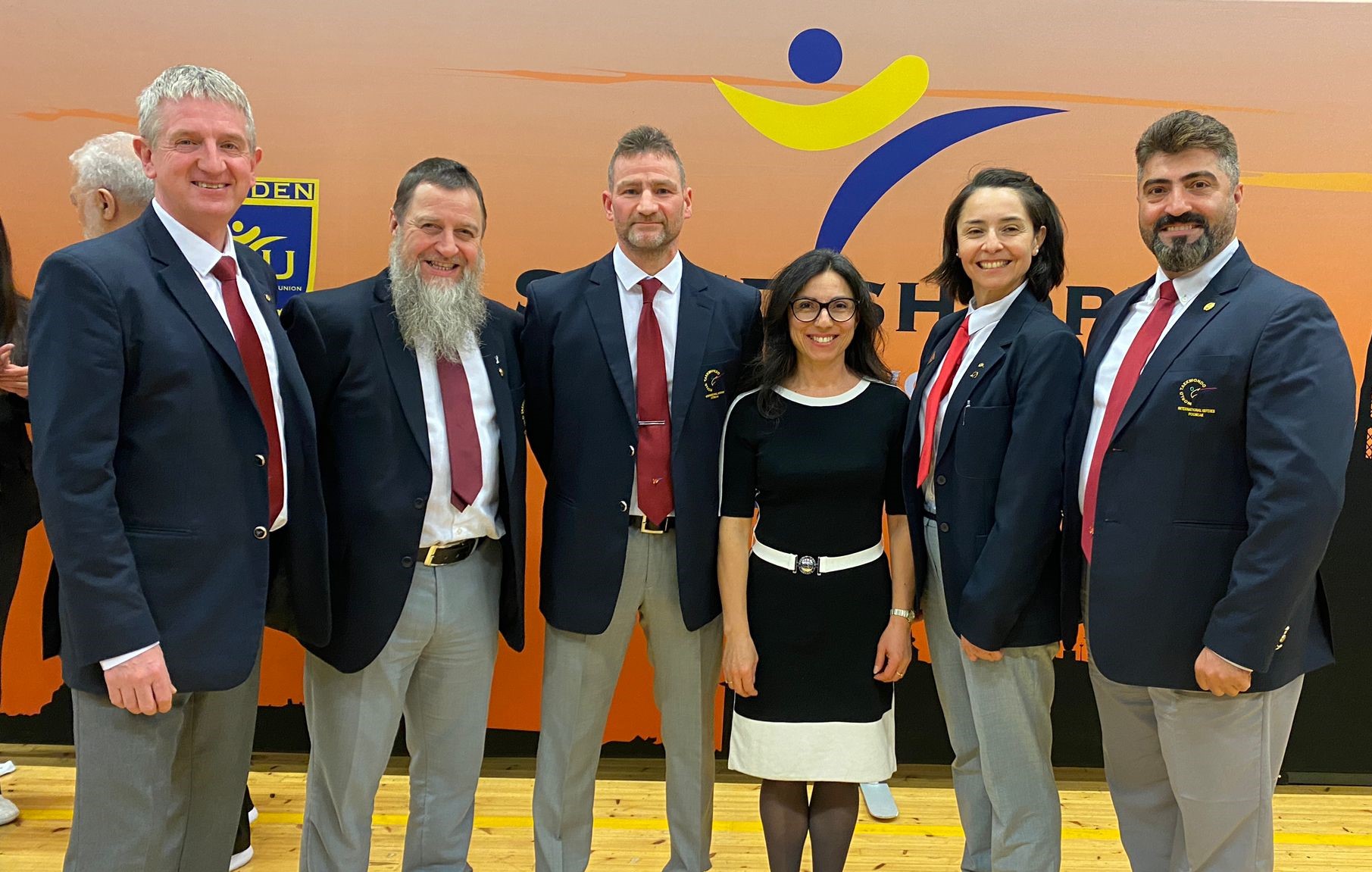 British Taekwondo Officials at the Sweden Open Poomsae in Stockholm