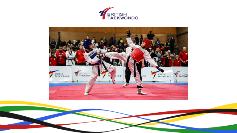 British Taekwondo's Sport Performance Department Selection Competition Series event at the George Carnell Leisure Centre in Davyhulme, Manchester. Photo courtesy of All Sports Photography © May 2022