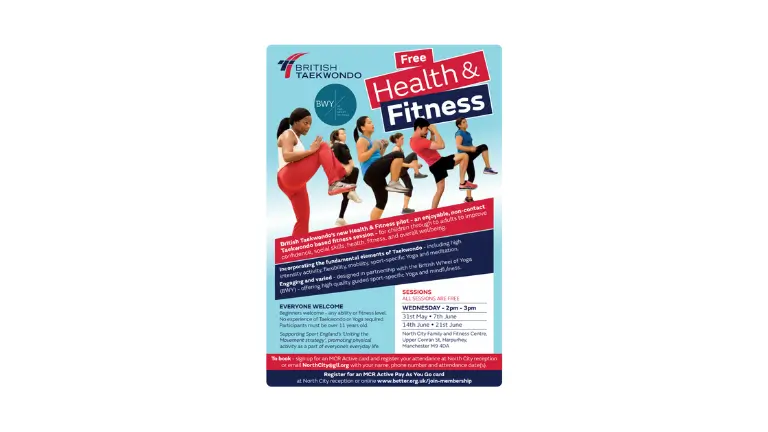 Free Taekwondo & Yoga Health & Fitness sessions in Harpurhey, Manchester