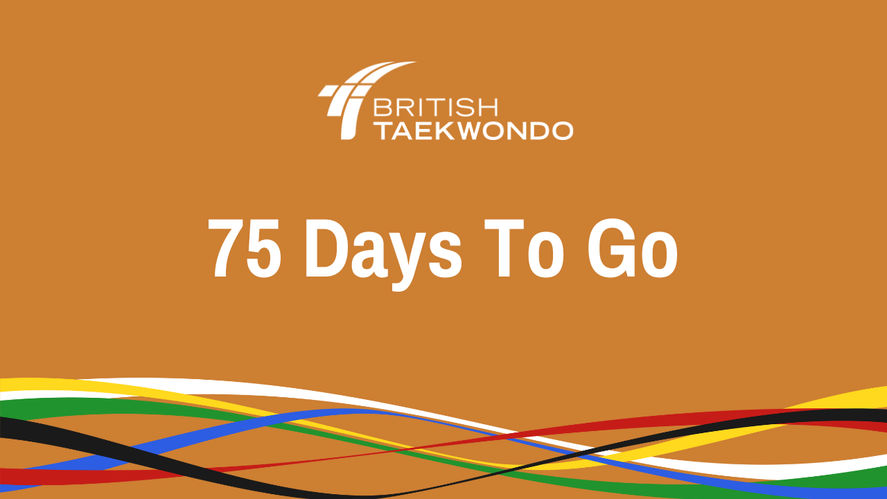 75 days to go until the British Sport Taekwondo Championships