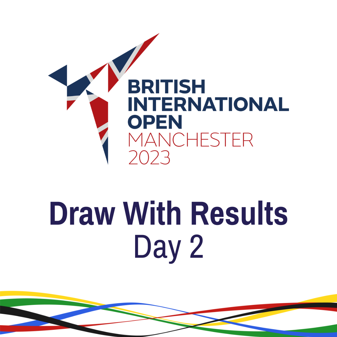 British International Open Draw With Results Day 2