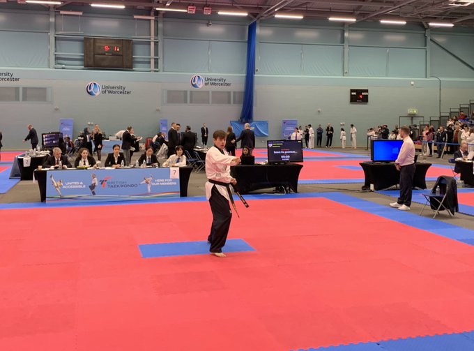 British Taekwondo National Poomsae Championships 2022 in Worcester 18