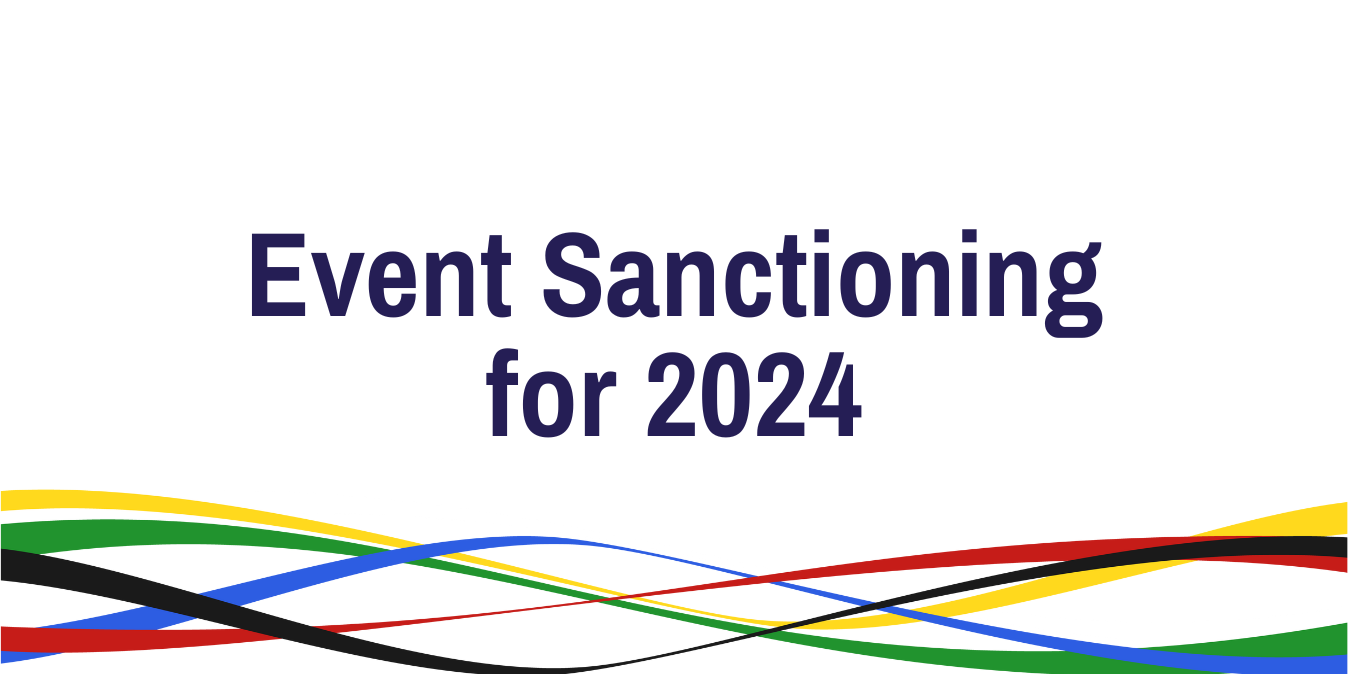 Event Sanctioning for 2024