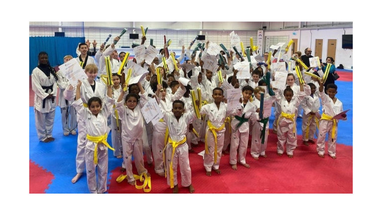 Kup Grading at Taekwondo Machine in Manchester. June 2023