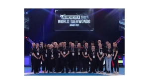 Volunteer at the Manchester 2023 World Taekwondo Grand Prix Final
