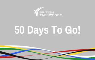 50 Days To Go Until the 2023 British Sport Taekwondo Championships