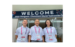British Taekwondo Officials at the Gangwon·Chuncheon World Taekwondo Cultural Festival 2023