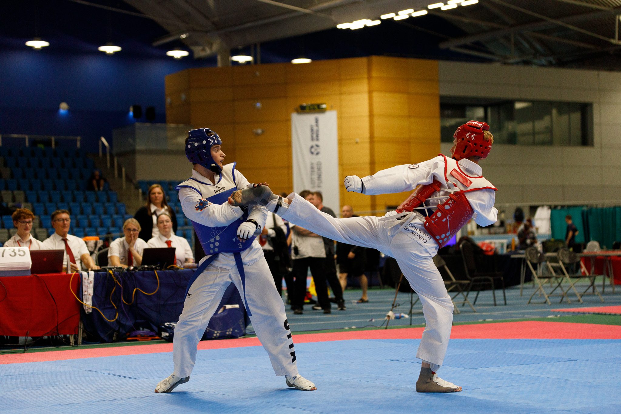 British Sport Taekwondo National Championships 2023. Photo by J Fowles 2