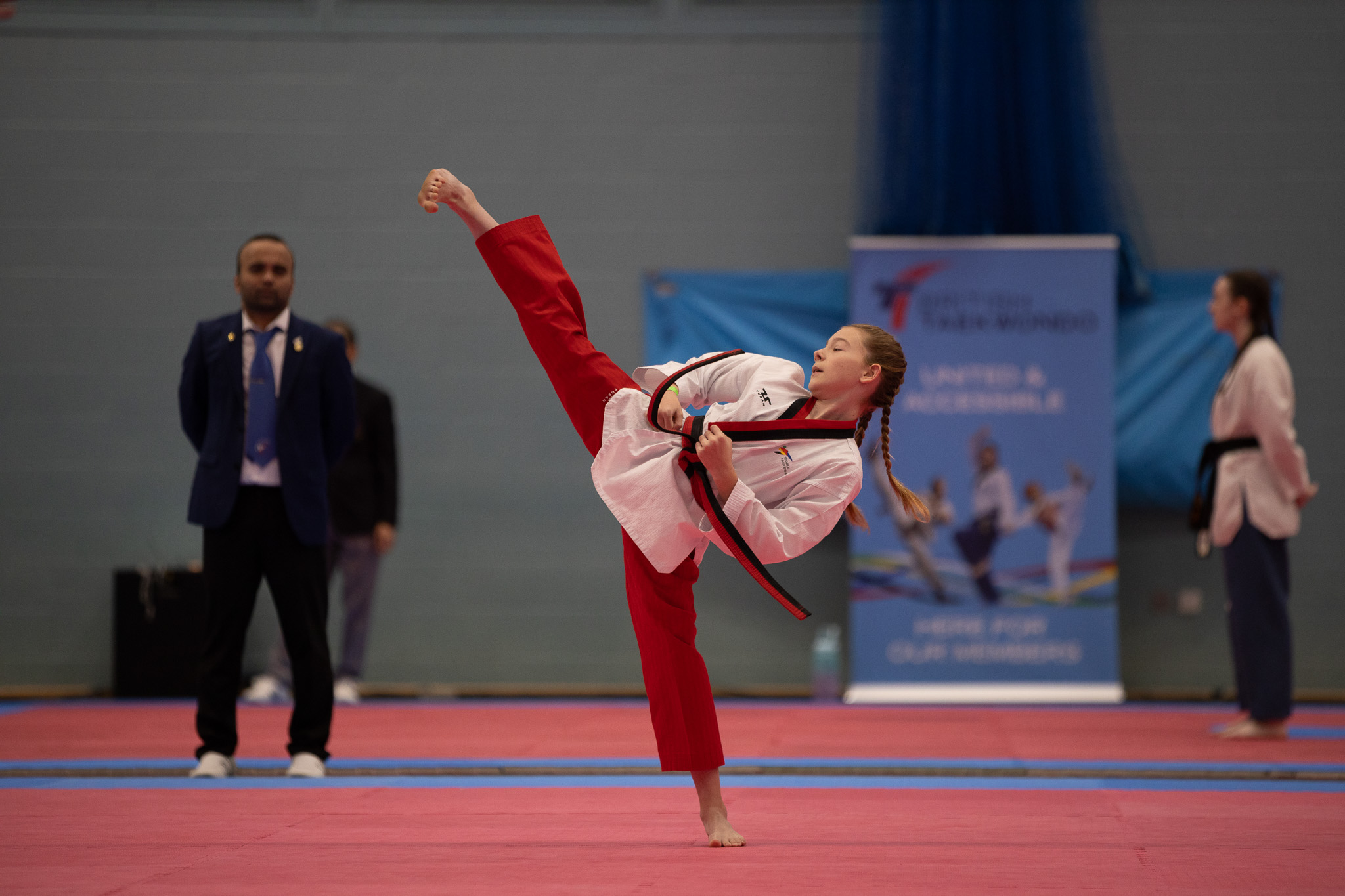 British Taekwondo National Poomsae Championships 2023 Saturday. Photo by J Fowles