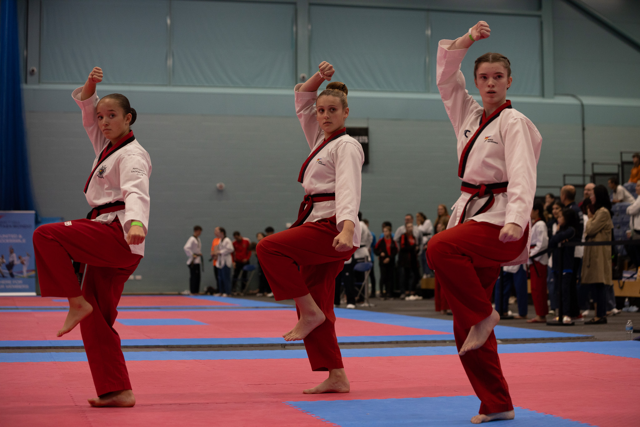 British Taekwondo National Poomsae Championships 2023 Saturday. Photo by J Fowles