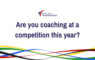 Are you coaching at a competition this year?