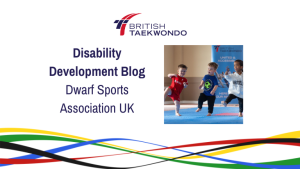 Dwarf Sports Association UK Graphic