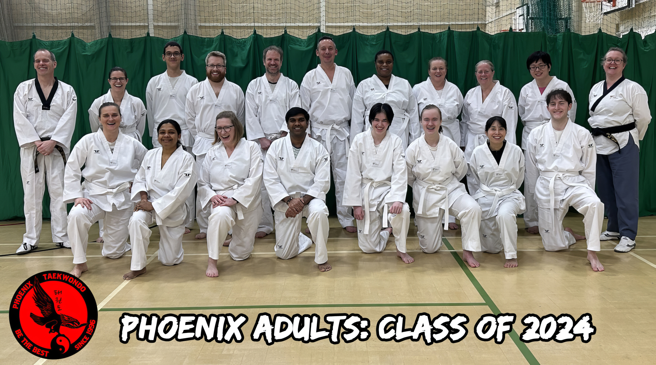 Phoenix Taekwondo Adults Class of 2024 scaled