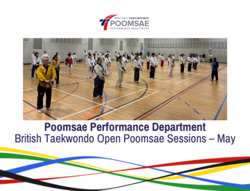 British Taekwondo Open Poomsae Sessions – May 2024