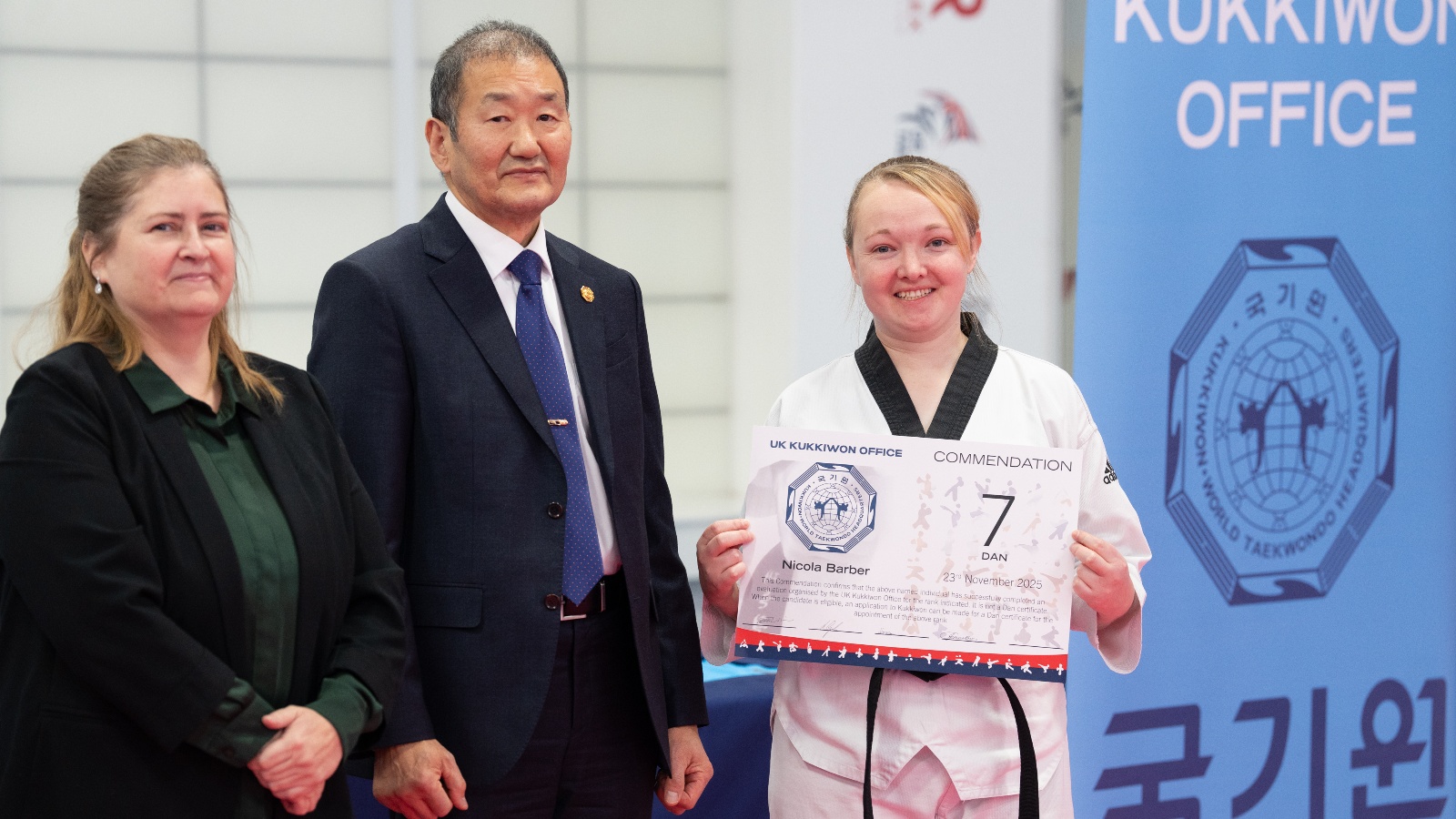 Nicola Barber 7th Dan 1600 Taekwondo Nicola Barber 7th Dan 1600 Taekwondo