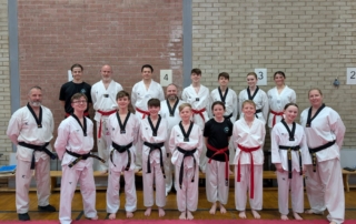 John Stopforth Ascend Taekwondo National Dan Grading