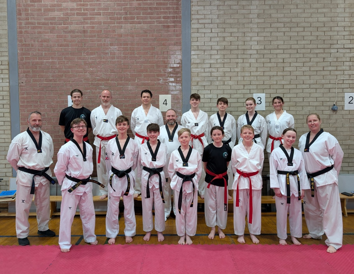 John Stopforth Ascend Taekwondo National Dan Grading