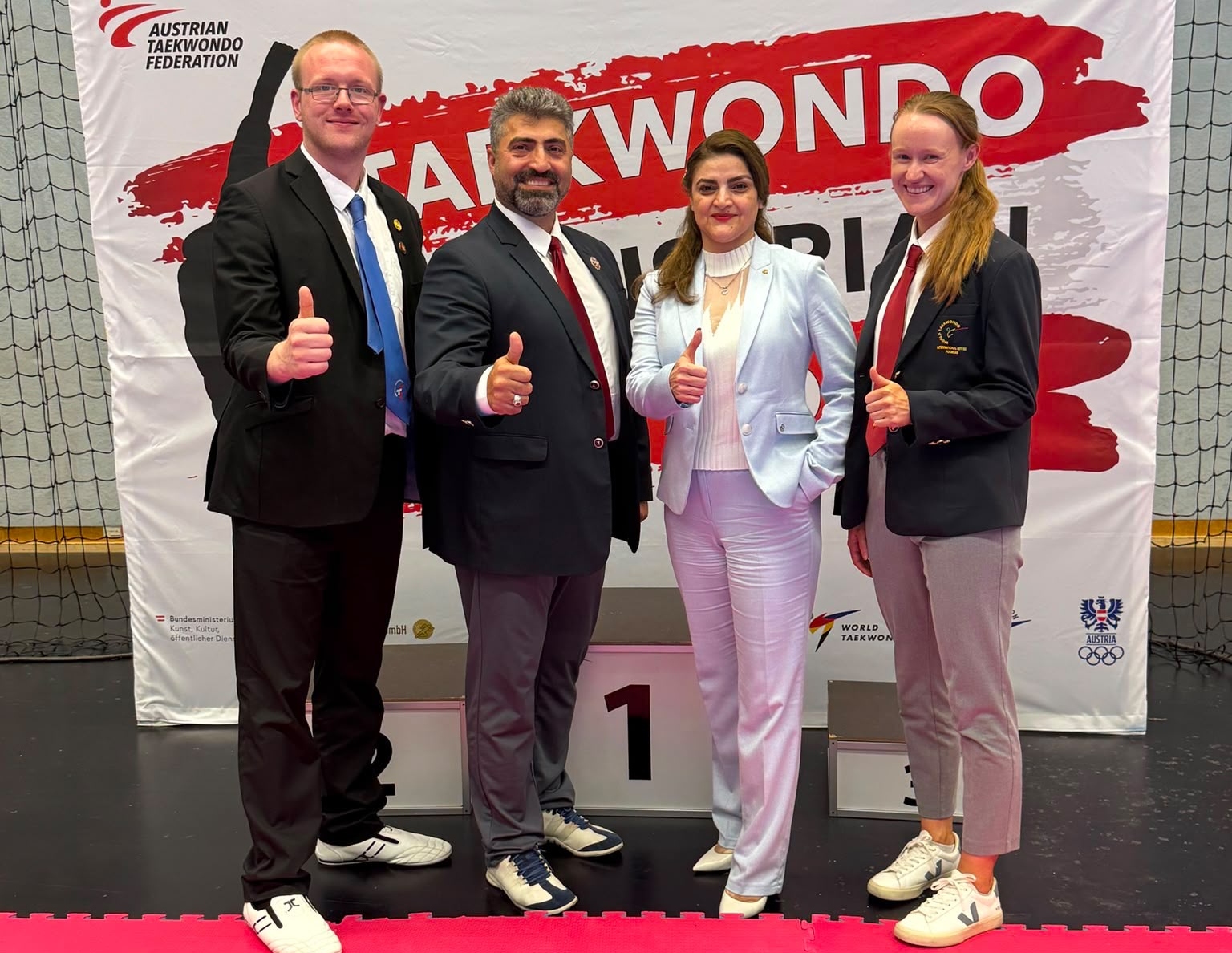 Kambiz Austrian Open Poomsae Taekwondo