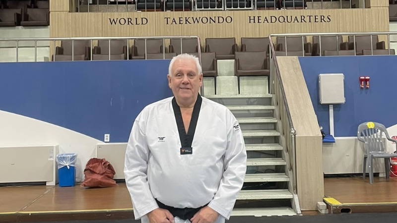 Tom Stammer 8th Dan Kukkiwon