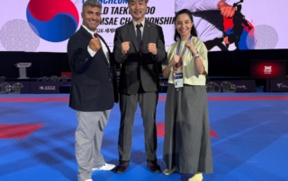 Kambiz R. Ali MBE and Carolina Barros Clark World Taekwondo Poomsae Championships 2026 1240