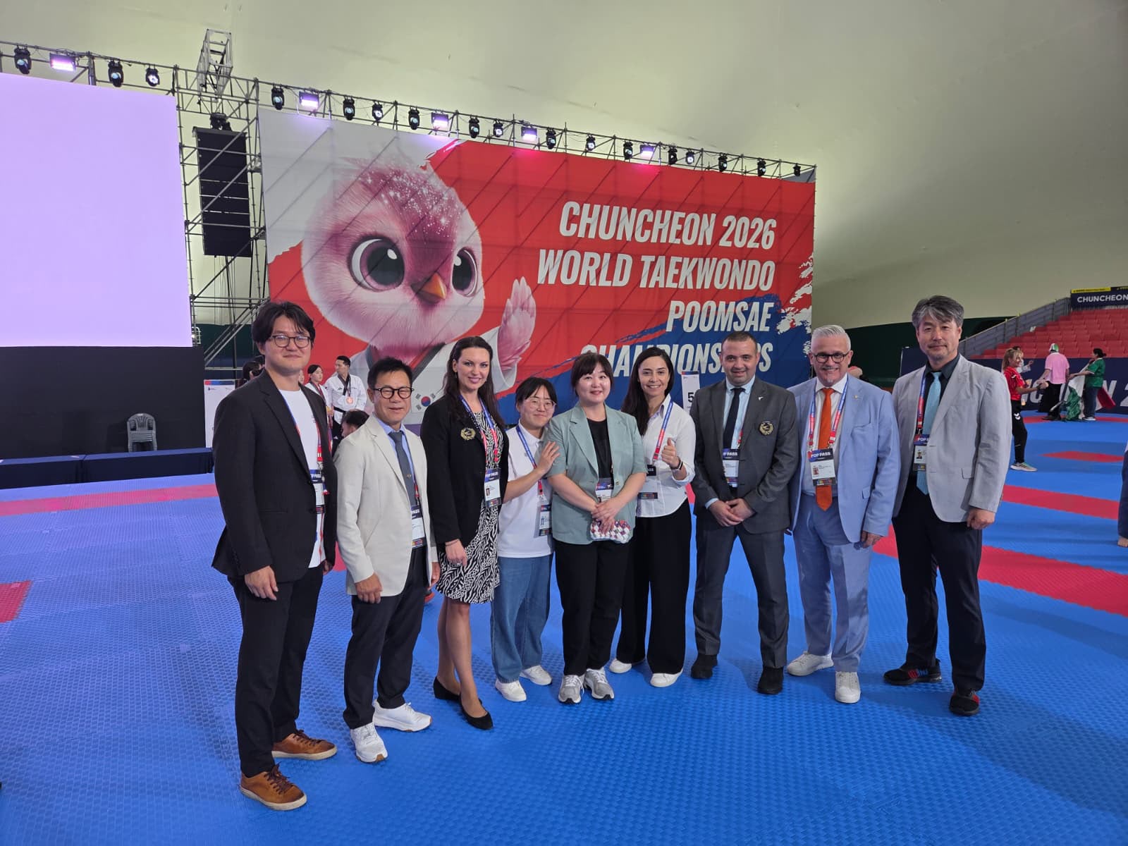 Kambiz R. Ali MBE and Carolina Barros Clark World Taekwondo Poomsae Championships 2026 – 4 Kambiz R. Ali MBE and Carolina Barros Clark World Taekwondo Poomsae Championships 2026 4