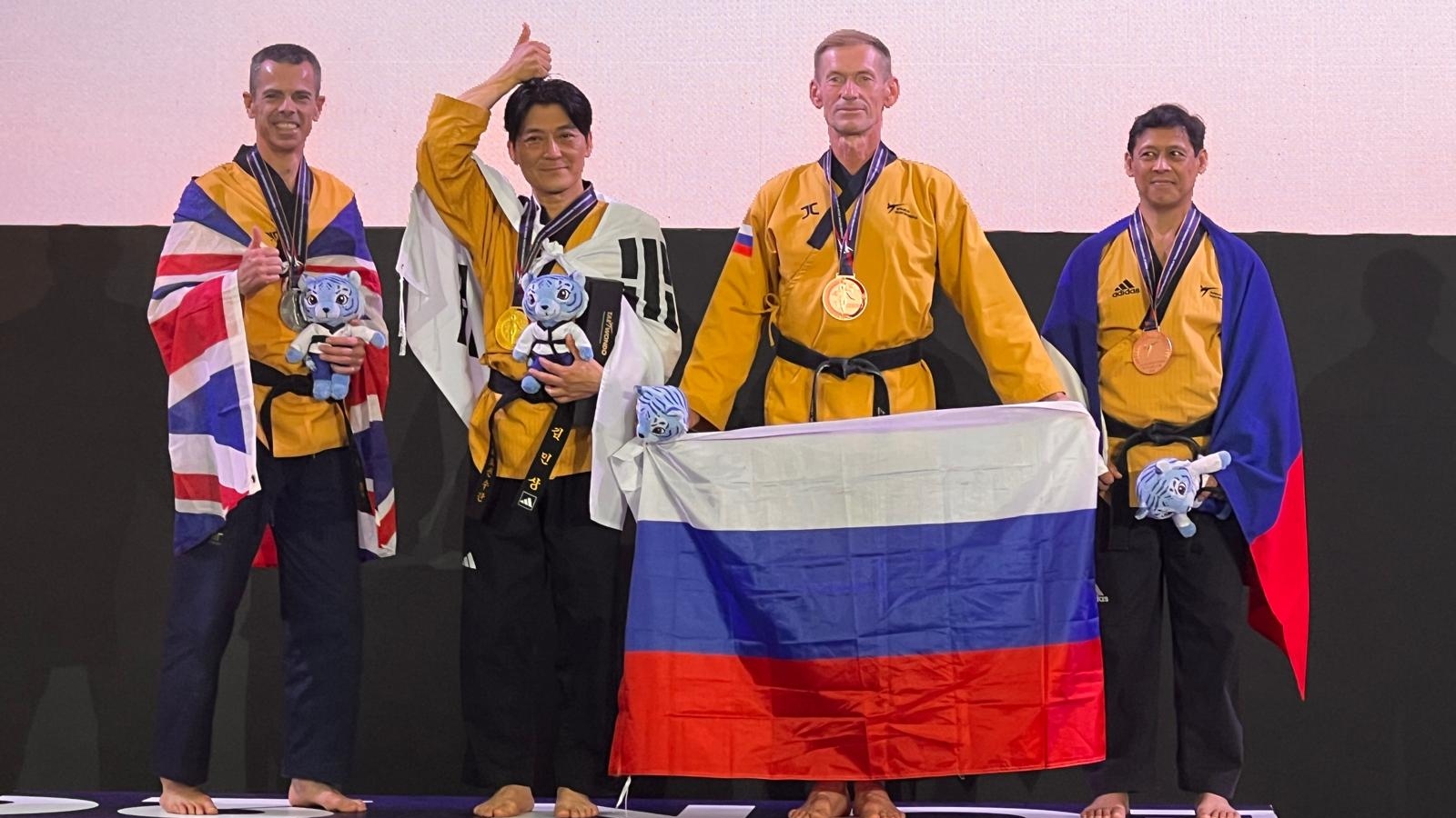 Simon Negus World Taekwondo Poomsae Championships Silver Medal 2026 Simon Negus World Taekwondo Poomsae Championships Silver Medal 2026